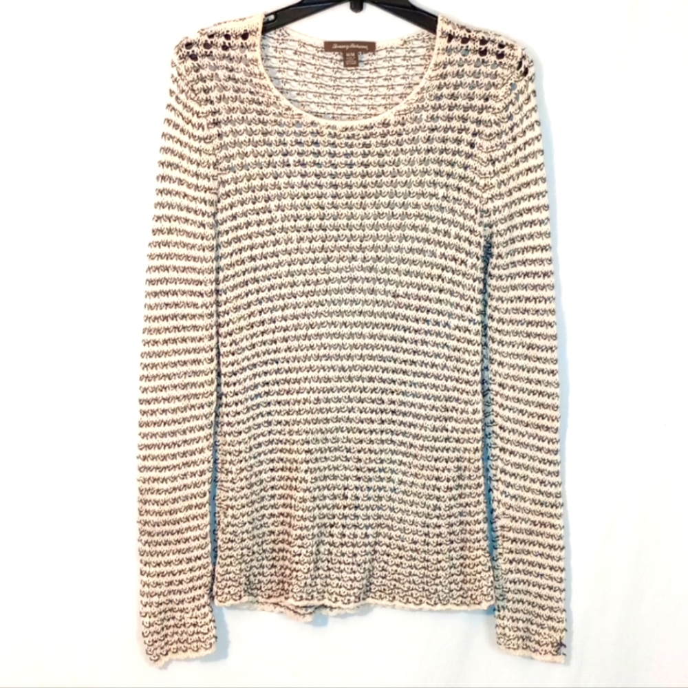 Tommy Bahama Open Knit Sweater Women's Size M/M